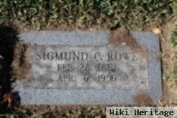 Sigmund C Rowe