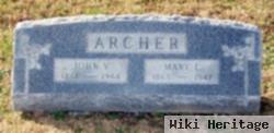 Mary Ellen "molly" Vanburen Archer