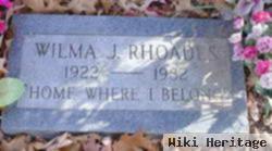 Wilma J. Rhoades