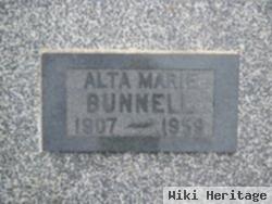 Alta Marie Shivers Bunnell