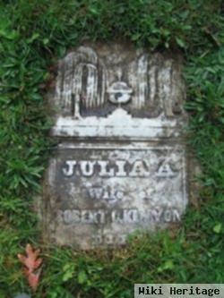 Julia A Kenyon