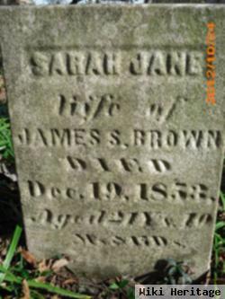 Sarah Jane Brown