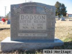 Lottie Elizabeth Wilson Dodson