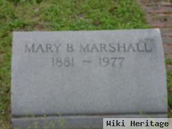 Mary Augusta Barnes Marshall