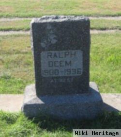 Ralph Edward Deem