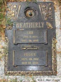 Gertrude "peggy" Webb Weatherly