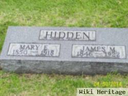 Mary E. Hidden