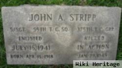 John A Stripp