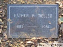 Esther A Mellen