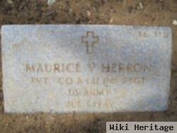 Maurice V Herron