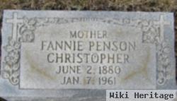 Fannie Penson Christopher