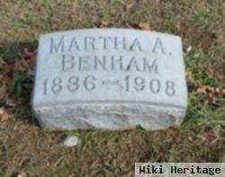 Martha A Weldy Benham