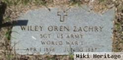 Wiley Oren Zachry