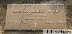 Marvin Albert Wick