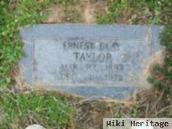 Ernest Clay Taylor