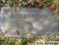 Harold S Beeman