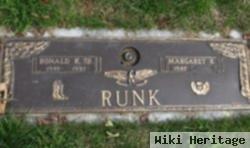 Ronald Kaye Runk, Sr