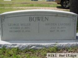 Hayden Landers Bowen