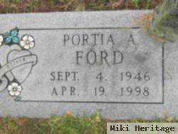 Portia A. Ford