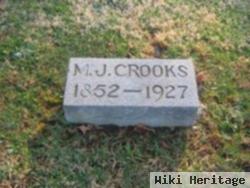 M J Crooks