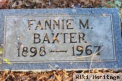 Fannie M. Baxter