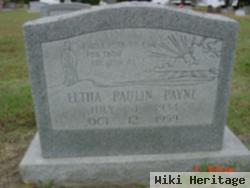 Letha Paulin Payne