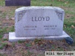 Loretta M Lloyd