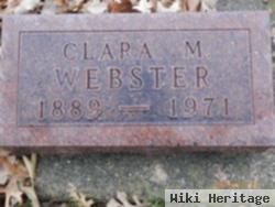 Clara M Batcheler Webster