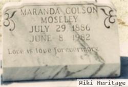 Marjory Maranda Colson Moseley