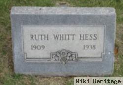 Ruth Whitt Hess