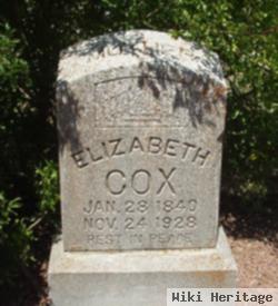 Elizabeth T "betsy" Van Winkle Cox