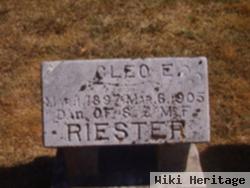 Cleo E. Riester