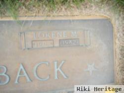 Lorene M Hornback