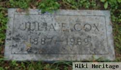 Julia E Cox