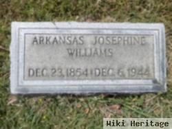 Arkansas Josephine Graves Williams