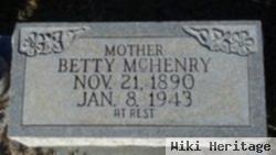 Frances "betty" Harris Mchenry