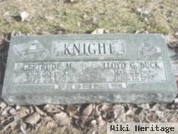 Lloyd Gilbert "buck" Knight