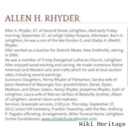 Allen H. Rhyder