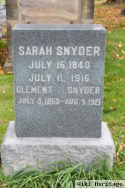 Sarah Sowash Snyder