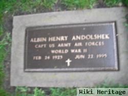 Albin Henry "andy" Andolshek