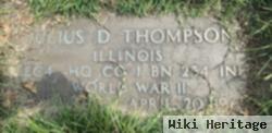 Julius D Thompson