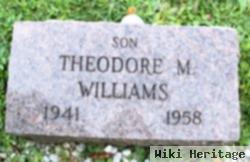 Theodore M Williams