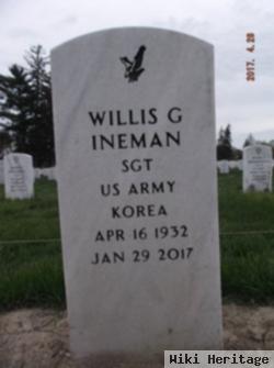 Willis G Ineman