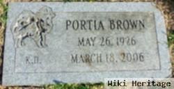 Portia Brown