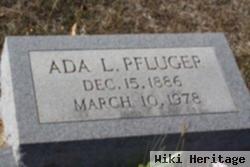 Ada L Pfluger