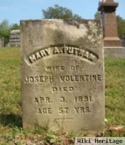 Mary A. Putnam Volentine