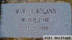 Mary E Roland