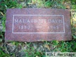 Agnes Mae "mae" Abbott Davis