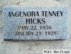 Angenora "nora" Tenney Hicks