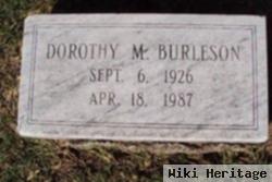 Dorothy Marie Burleson